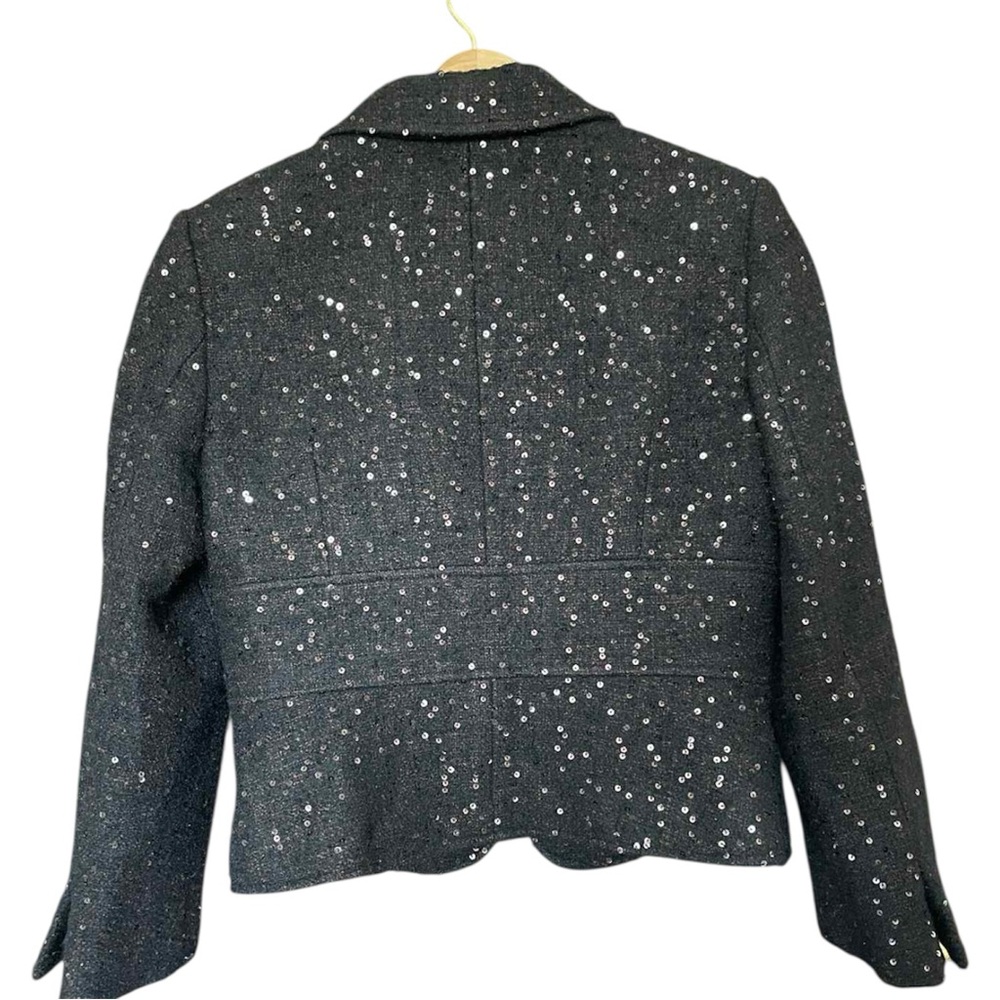 Talbots Black Structured Blazer Jacket - image 2